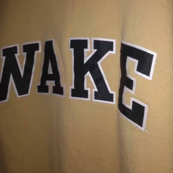 Vintage Champion WAKE forest sweatshirt xl - Picture 9 of 10